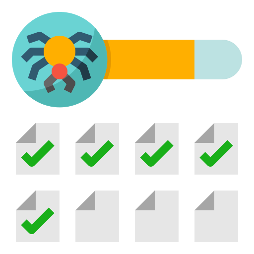 Web crawler icon