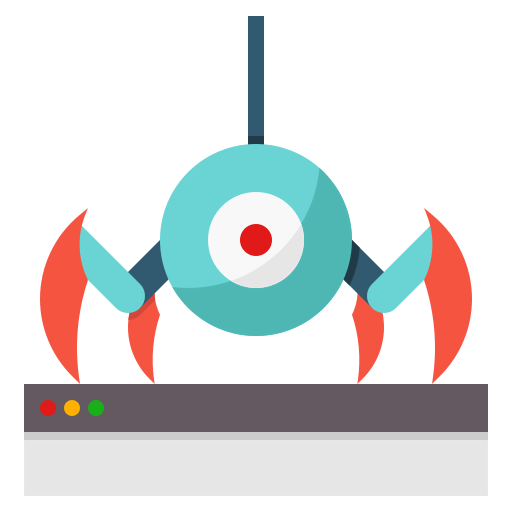 Web crawler icon