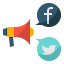 Social marketing icon 64x64