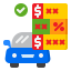 Car loan Symbol 64x64
