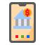 Mobile banking icon 64x64