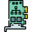 Network Interface Card Ikona 64x64