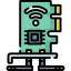 Network Interface Card Ikona 64x64