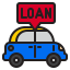 Car loan Symbol 64x64