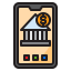 Mobile banking icon 64x64