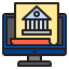 Online banking icon 64x64