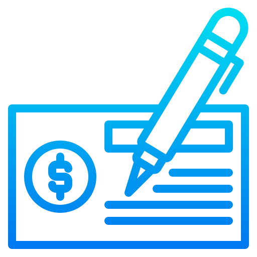 Cheque icon