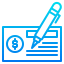 Cheque icon 64x64