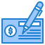 Cheque icon 64x64