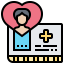 Donor card icon 64x64