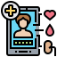Donor consent form icon 64x64
