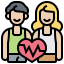 Healthy heart icon 64x64