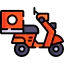 Delivery bike Symbol 64x64