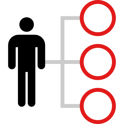 Organization chart icon