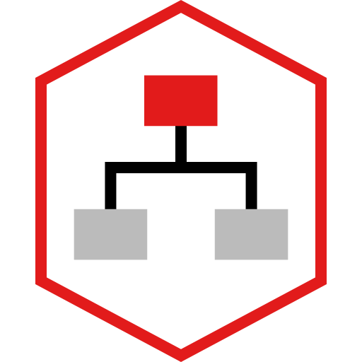 Organization chart icon