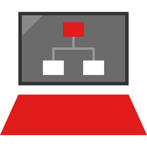 Organization chart icon