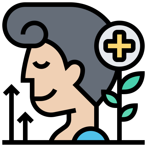 Positive thinking icon