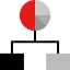 Organization chart Symbol 64x64