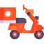 Delivery bike Symbol 64x64