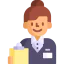 Shop assistant icon 64x64
