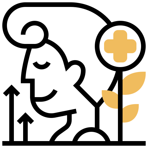 Positive thinking icon