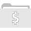 Dollar folder アイコン 64x64