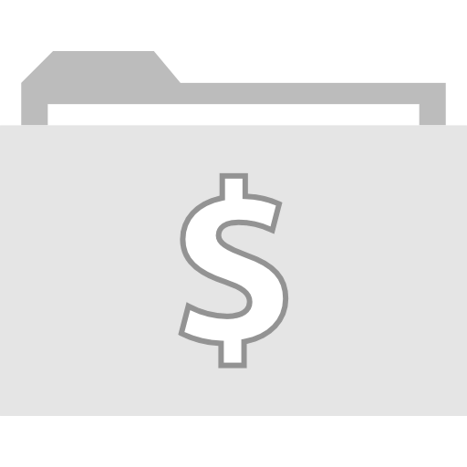 Dollar folder icon