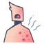 Skin allergy icon 64x64