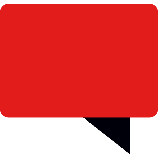 Speech bubble icon