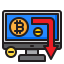 Bitcoin icon 64x64