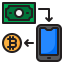 Bitcoin icon 64x64