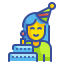 Birthday party icon 64x64