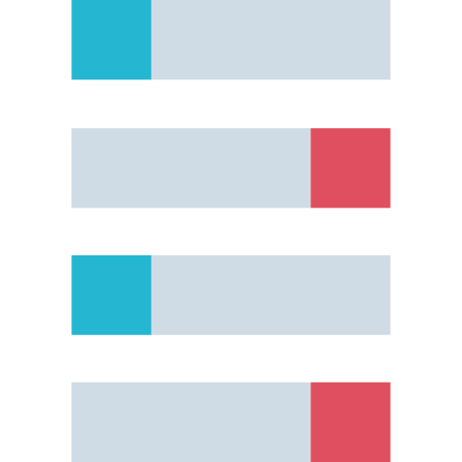 Horizontal bars icon