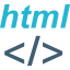 Html Symbol 64x64