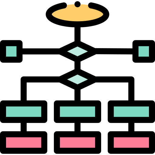 Flowchart Ikona