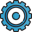 Cogwheel icon 64x64