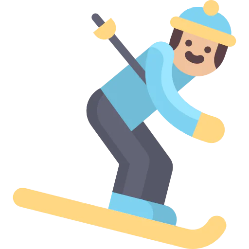 Skiing icon