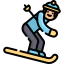 Skiing icon 64x64