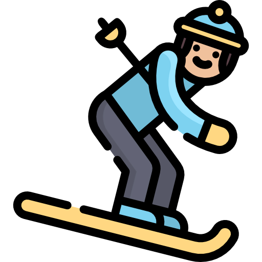 Skiing icon