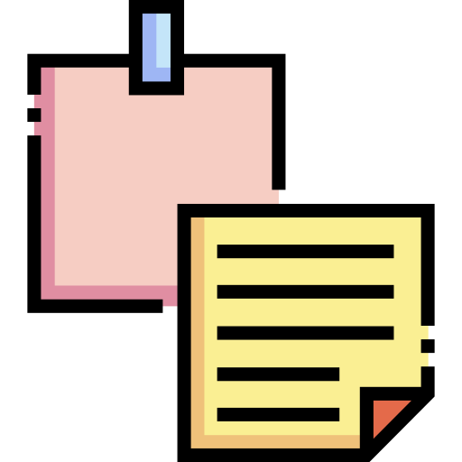 Sticky note icon