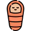 Sleeping bag icon 64x64