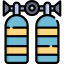 Oxygen tank icon 64x64