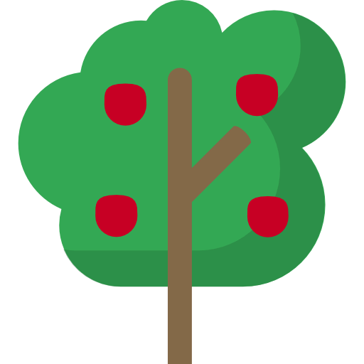 Apple tree icon