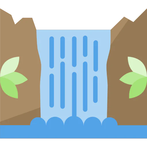Waterfall icon