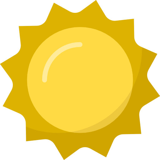 Sun icon