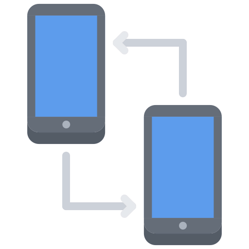 Data transfer icon