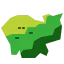 Country map icon 64x64