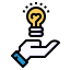 Light bulb icon 64x64