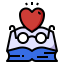 Bookworm ícono 64x64