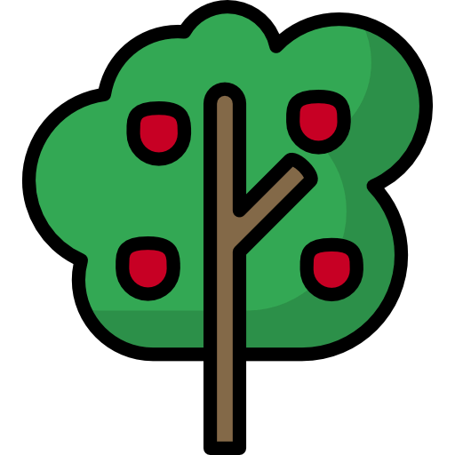 Apple tree icon